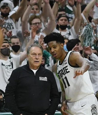 Michigan State Head Coach Tom Izzo