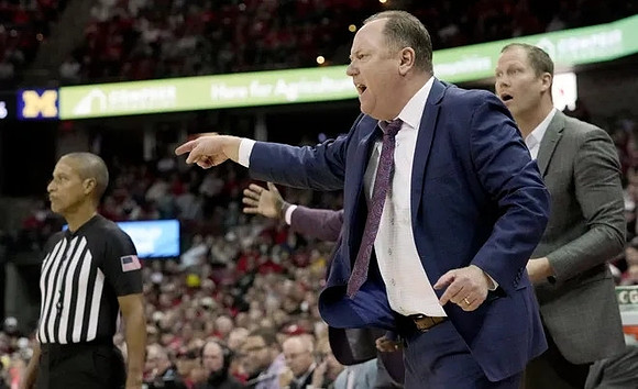 Wisconsin Head Coach Greg Gard