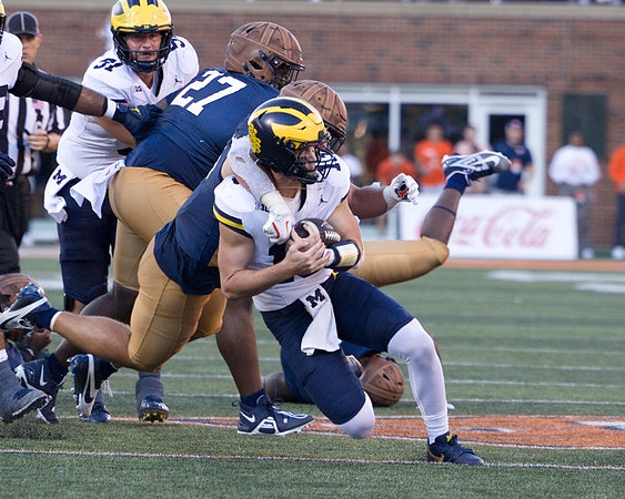 Greg Crippen (51) and Jack Tuttle (13)