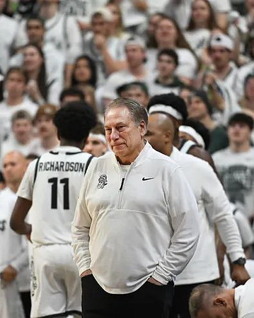 Michigan State Head Coach Tom Izzo
