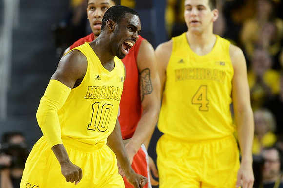 Tim Hardaway Jr. (10) and Mitch McGary (4)