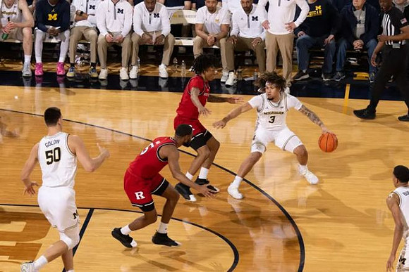 Vladislav Goldin (50) and Tre Donaldson (3)
