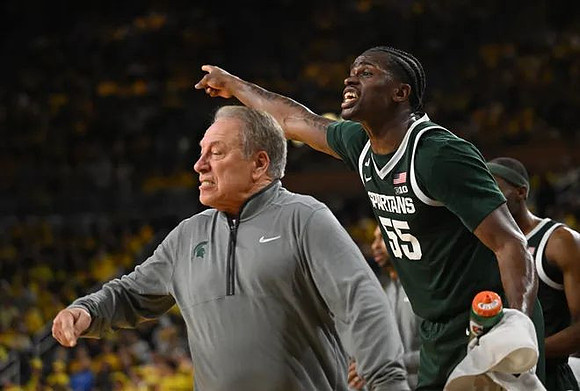 Michigan State Head Coach Tom Izzo