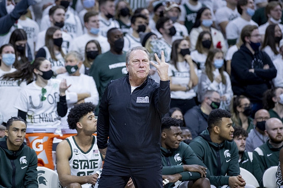 Michigan State Head Coach Tom Izzo