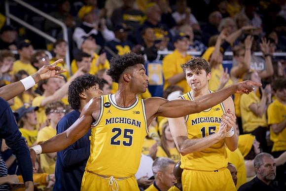 Jace Howard (25) and Joey Baker (15)