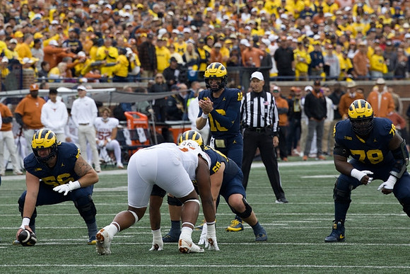 Dominick Giudice (56), Josh Priebe (68), Davis Warren (16), and Myles Hinton (78)
