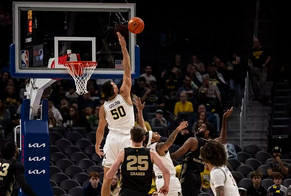 Vladislav Goldin (50), Roddy Gayle Jr. (11), and Tre Donaldson (3)