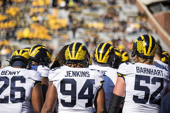 Rayshaun Benny (26), Kris Jenkins (94), and Karsen Barnhart (52)