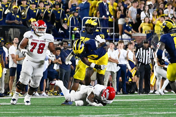 Josaiah Stewart (0), Kenneth Grant (78), and Derrick Moore (8)