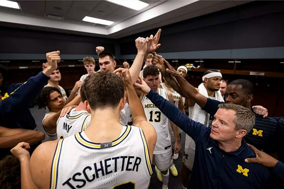 Dusty May and Michigan Team