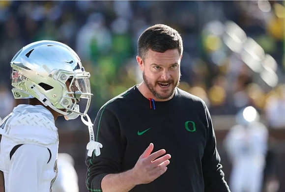 Oregon Head Coach Dan Lanning