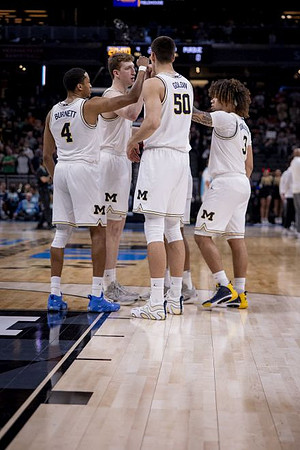 Nimari Burnett (4), Danny Wolf (1), Vladislav Goldin (50), and Tre Donaldson (3)