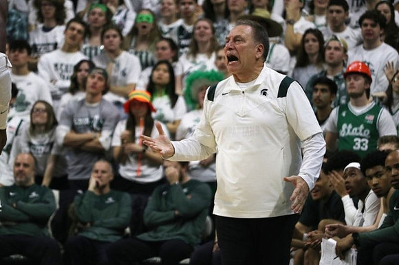 Michigan State Head Coach Tom Izzo
