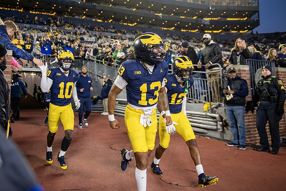 Zeke Berry (10), Wesley Walker (13), and Aamir Hall (12)