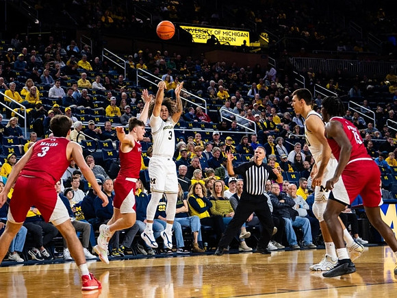 Tre Donaldson (3) and Vladislav Goldin (50)