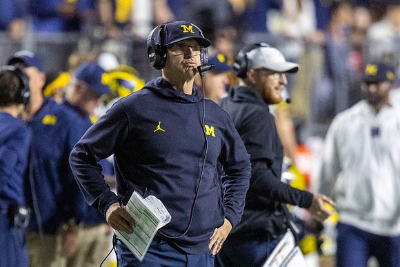 Jim Harbaugh and Jay Harbaugh