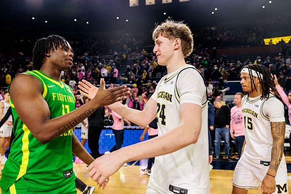 Sam Walters (24) and Rubin Jones (15)
