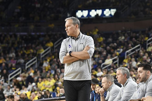 Northwestern Head Coach Chris Collins