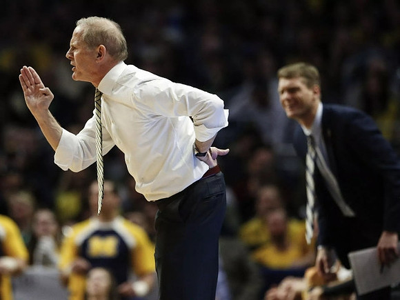 John Beilein and Luke Yaklich