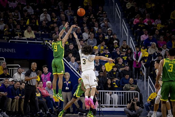 Tre Donaldson (3) and Vladislav Goldin (50)
