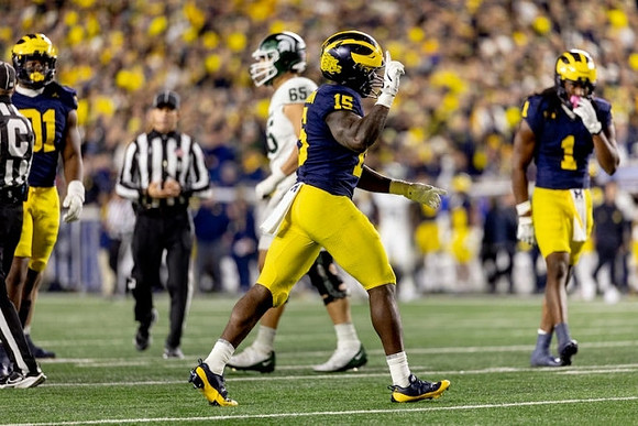 Cameron Brandt (91), Ernest Hausmann (15), and Jaishawn Barham (1)