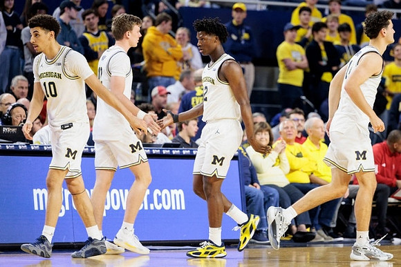 Justin Pippen (10), Charlie May (12), L.J. Cason (2), and Ian Burns (14)