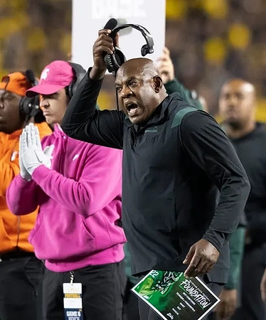 Michigan State Head Coach Mel Tucker