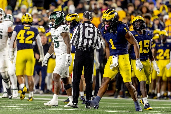 TJ Guy (42), Jaishawn Barham (1), and Ernest Hausmann (15)