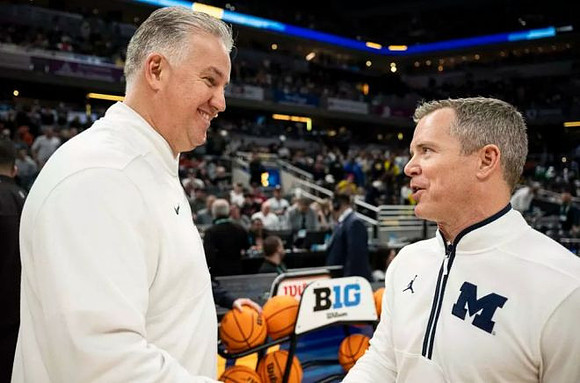 Purdue Head Coach Matt Painter and Dusty May