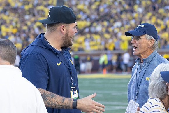 Zak Zinter and Jack Harbaugh