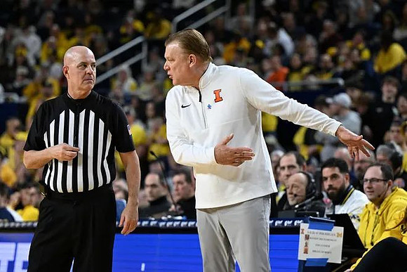 Illinois Head Coach Brad Underwood