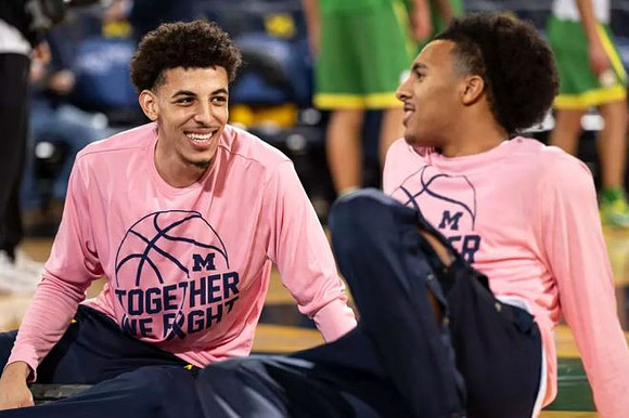 Justin Pippen (10) and Phat Phat Brooks (8)