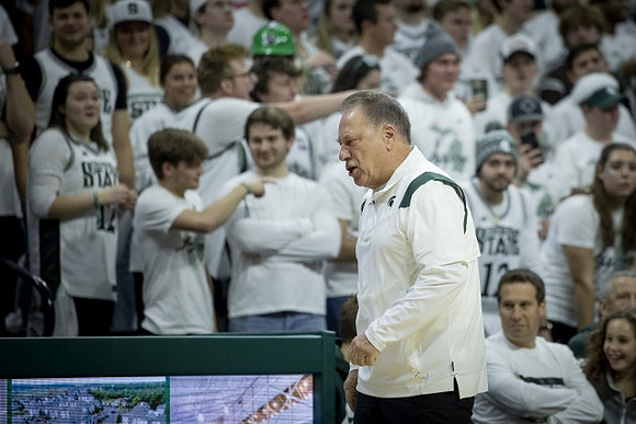 Michigan State Head Coach Tom Izzo