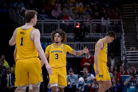 Danny Wolf (1), Tre Donaldson (3), and Will Tschetter (42)
