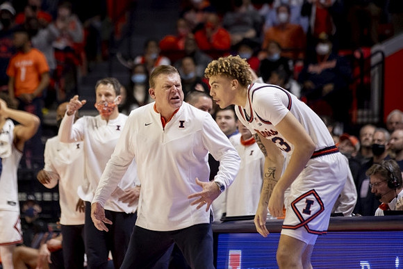 Illinois Head Coach Brad Underwood