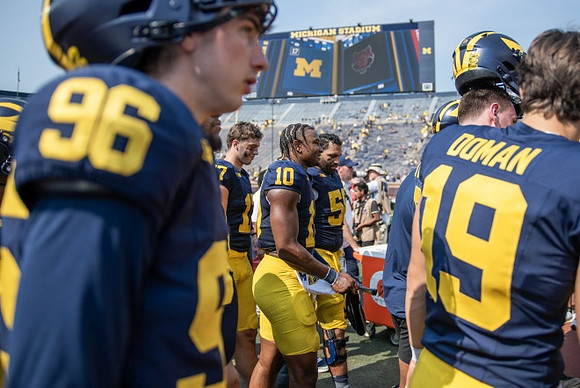Dominic Zvada (96), Marlin Klein (17), Alex Orji (10), Giovanni El-Hadi (58), and Tommy Doman (19)