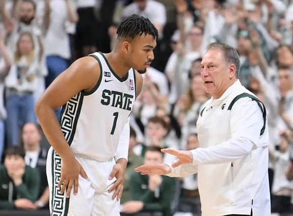 Michigan State Head Coach Tom Izzo