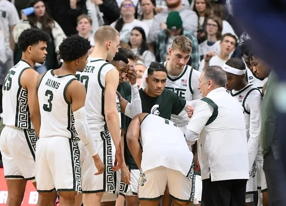 Michigan State Head Coach Tom Izzo