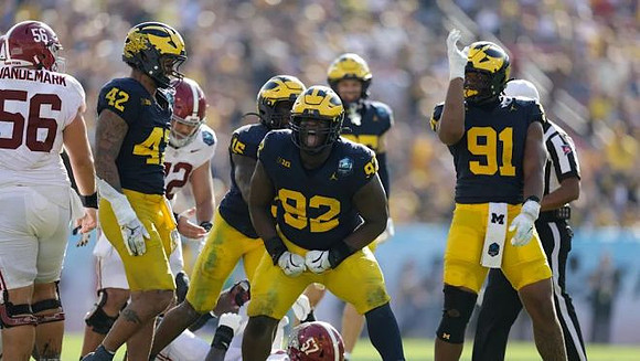 TJ Guy (42), Ernest Hausmann (15), Ike Iwunnah (92), and Cameron Brandt (91)