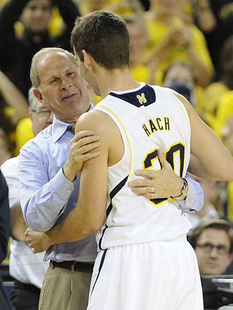 John Beilein and Austin Hatch (30)