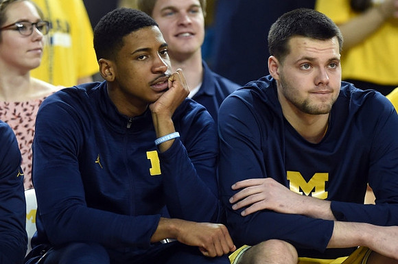 Charles Matthews (1) and Brent Hibbitts (0)