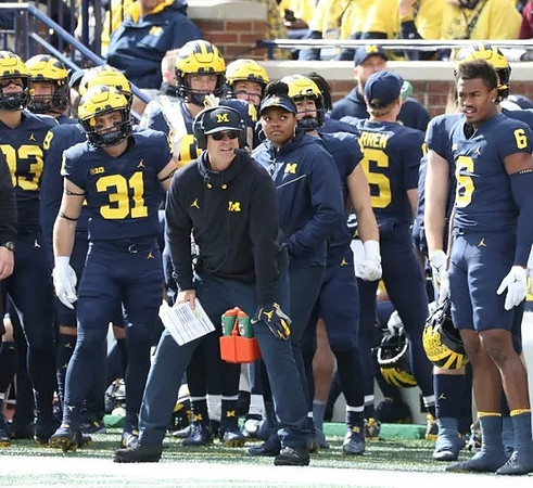 Jim Harbaugh and Michigan Team