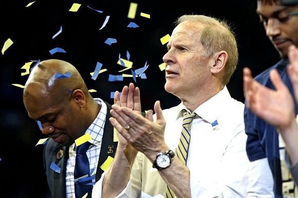 Deandre Haynes and John Beilein