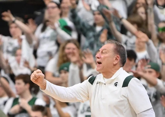 Michigan State Head Coach Tom Izzo