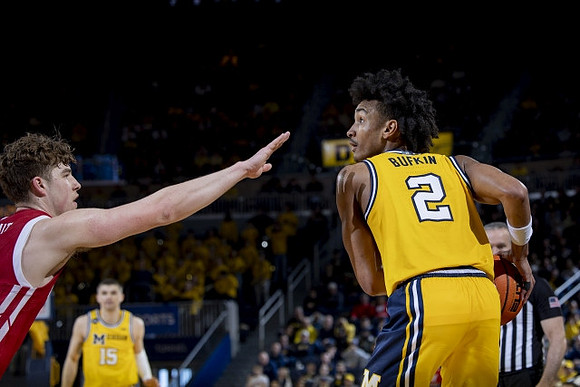 Joey Baker (15) and Kobe Bufkin (2)