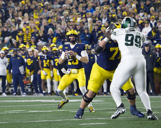 Davis Warren (16) and Evan Link (71)
