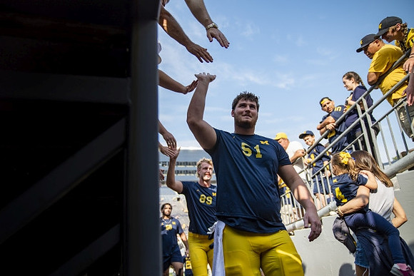 Greg Crippen (51) and Carter Selzer (89)