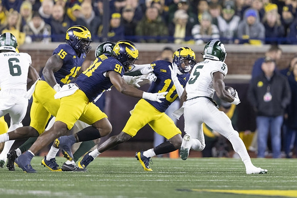Ernest Hausmann (15), Cameron Brandt (91), and Zeke Berry (10)