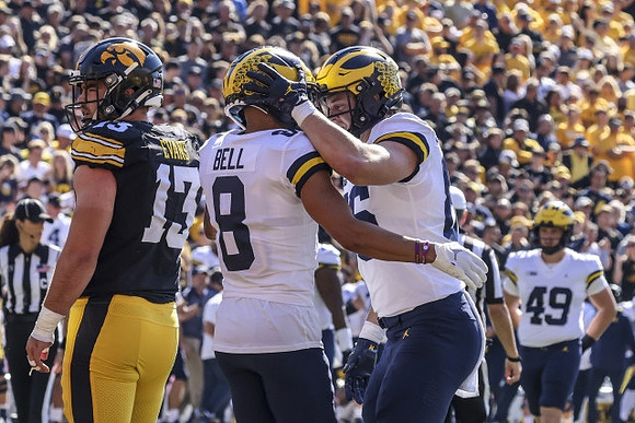 Ronnie Bell (8), Luke Schoonmaker (86), and William Wagner (49)