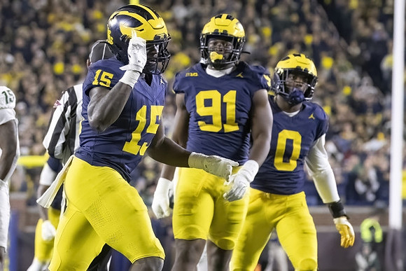 Ernest Hausmann (15), Cameron Brandt (91), and Josaiah Stewart (0)